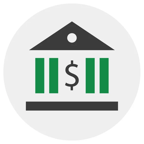 Ilustração Vetorial Logotipo Ícone Bancário Moderno —  Vetores de Stock