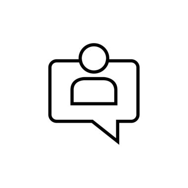 SMS ve Metin Mesajlaşması ikon vektör illüstrasyonu