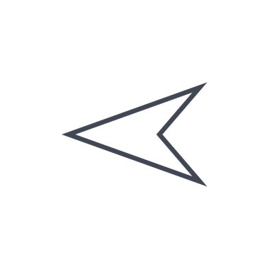 ok modern simgesinin vektör illüstrasyonu                     