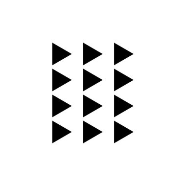 soyut yaratıcı logo simgesi tasarımı, vektör şablonu             