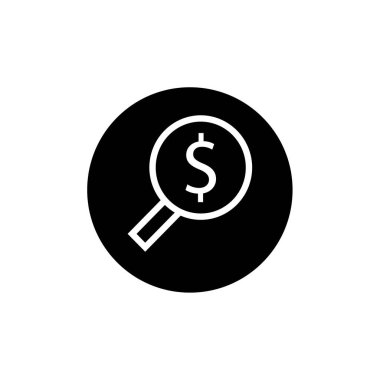 Dolar vektör renk simgesi