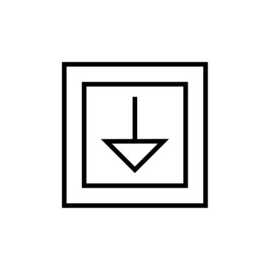 vektör ince çizgi simgesi indir   