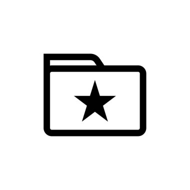 Dosya. Web simgesi basit illüstrasyon          