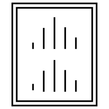 Basit illüstrasyon web simgesi bildirir       