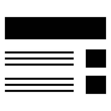 wirefram simgesi vektör illüstrasyonu