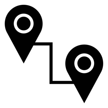 GPS ve Navigasyon simgesi vektör illüstrasyon tasarımı    