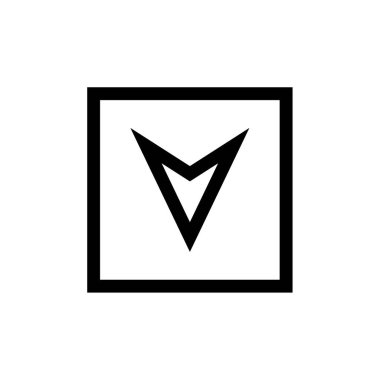 ok, web simgesi basit illüstrasyon