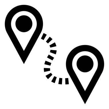 GPS ve Navigasyon simgesi vektör illüstrasyon tasarımı    