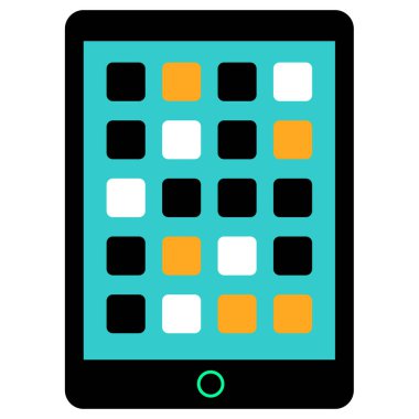 Video Oyun simgesi vektör illüstrasyonu