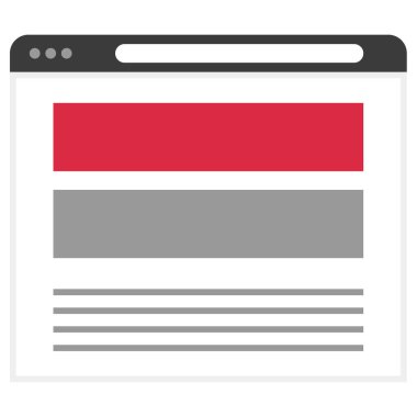 Kullanıcı arayüzü simgesi, ui ux tasarım şablonu 