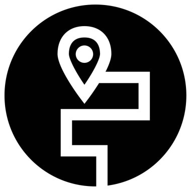 GPS ve Navigasyon simgesi vektör illüstrasyon tasarımı    