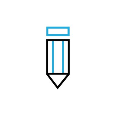 kalem simgesi vektör illüstrasyonu