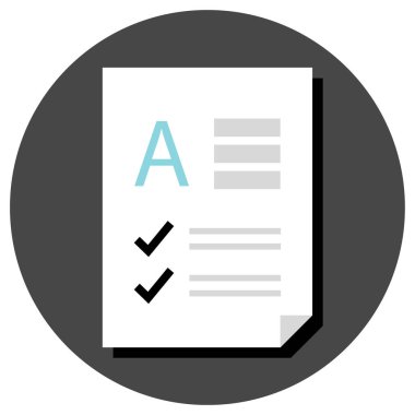 Analiz Simgesi Vektör Çizimi