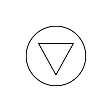 ok, web simgesi basit illüstrasyon