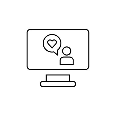 Metin Mesajlaşma simgesi vektör illüstrasyonu  