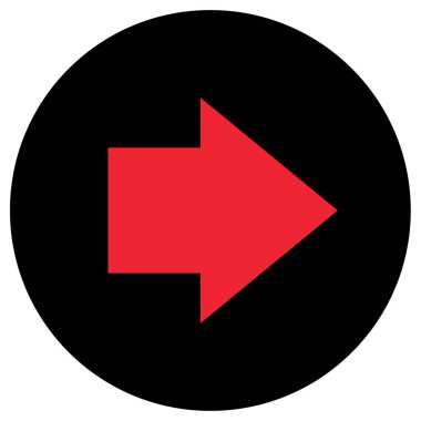 ok, web simgesi basit illüstrasyon