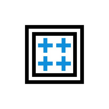 soyut yaratıcı logo simgesi tasarımı, vektör şablonu             