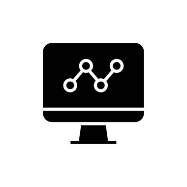 Bilgi Grafik simgesi vektör illüstrasyonu