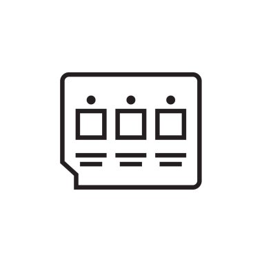 Yaratıcı tasarım simgesinin vektör çizimi 