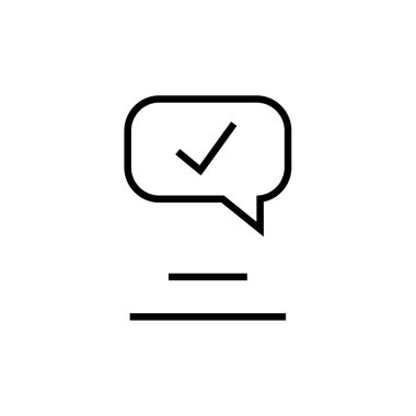 Metin Mesajlaşma simgesi vektör illüstrasyonu  