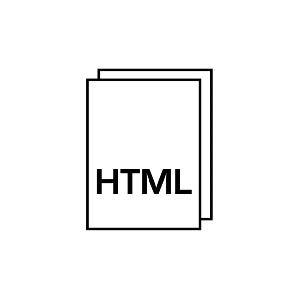 Html 아이콘의 — 스톡 벡터