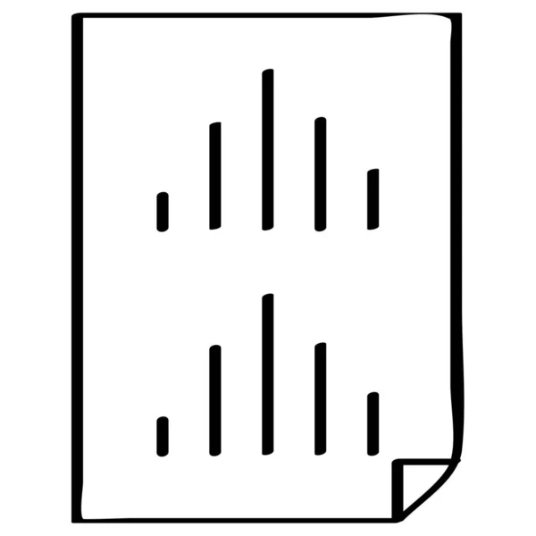Іконка Файла Документа Векторна Ілюстрація — стоковий вектор