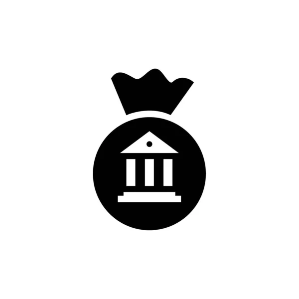 Векторна Ілюстрація Логотипу Сучасної Банківської Ікони — стоковий вектор