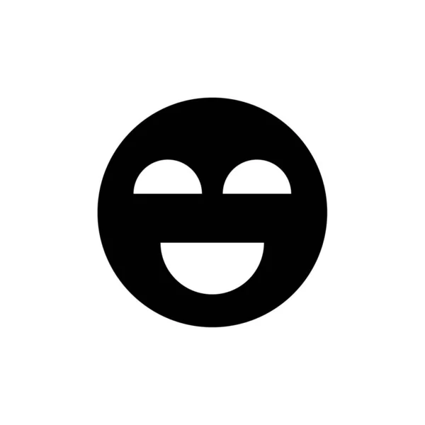 Значок Емоцій Обличчя Емодзі Векторні Ілюстрації — стоковий вектор