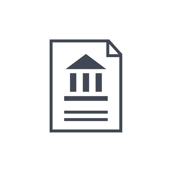 Banking Icon Vector Illustration — Image vectorielle