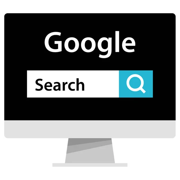 Internet Search Icon Vector Illustration — 图库矢量图片