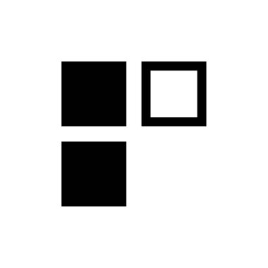 soyut yaratıcı logo simgesi tasarımı, vektör şablonu             