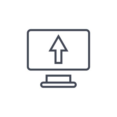 vektör satırı simgesi yükle