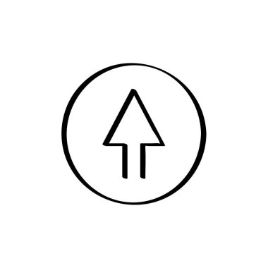 ok, web simgesi basit illüstrasyon