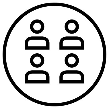 iş insanları vektör simgesi