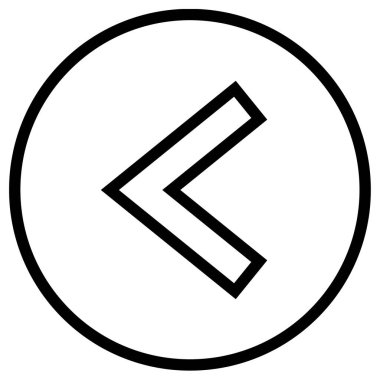 Sol ok. Basit resimleme