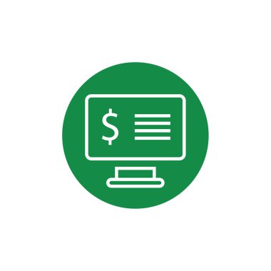 para simgesi vektör illüstrasyonu