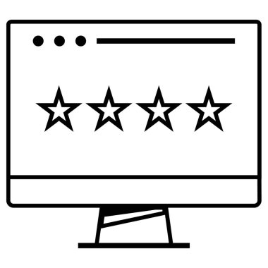 Ağ simgesi. Basit tasarım