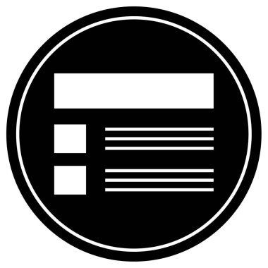 seo modern simgesinin vektör illüstrasyonu