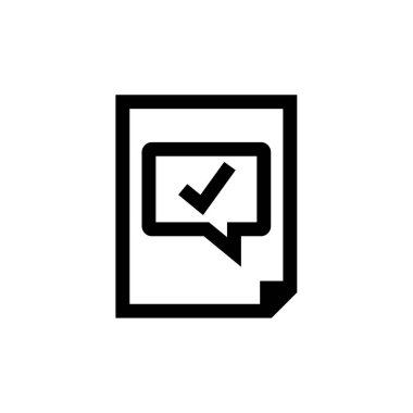 Metin Mesajlaşma simgesi vektör illüstrasyonu  