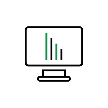 bilgisayar simgesi vektör illüstrasyonu