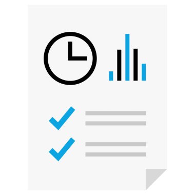 Basit illüstrasyon web simgesi bildirir       