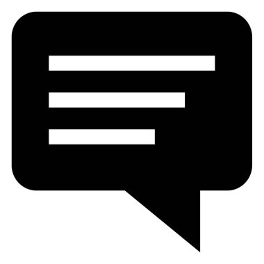 metin iletisi vektör illüstrasyonu 