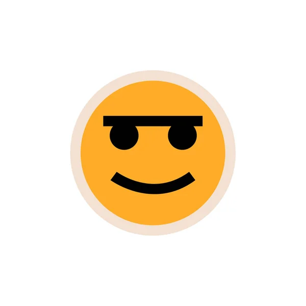 Emoji Simgesi Vektör Illüstrasyonu — Stok Vektör