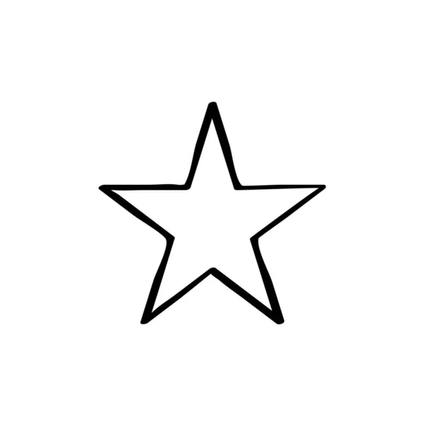 星のアイコンベクトルイラスト — ストックベクタ
