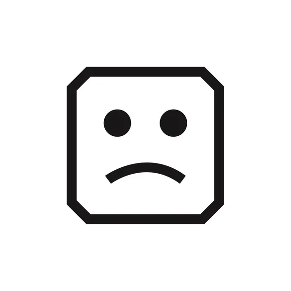 Emoji Simgesi Vektör Illüstrasyonu — Stok Vektör