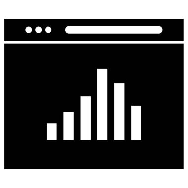 SEO Web Tarayıcısı, vektör illüstrasyonu