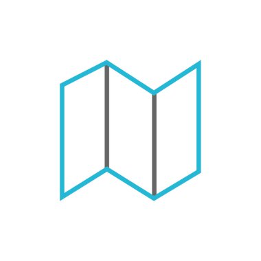 GPS ve Navigasyon simgesi vektör illüstrasyon tasarımı    