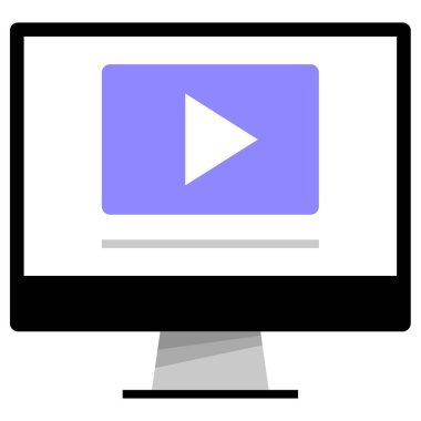 Video yayını. Basit tasarım