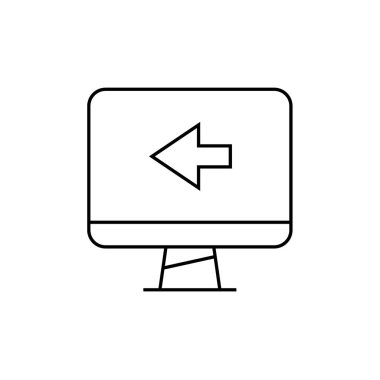 Bilgi Grafik simgesi vektör illüstrasyonu