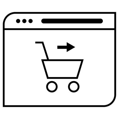 SEO Web Tarayıcısı, vektör illüstrasyonu